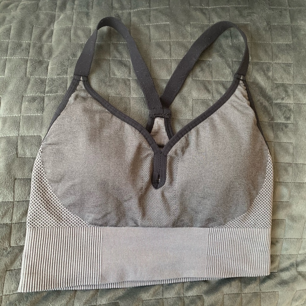 Nike Sports Bra - Navy Blue/ Grey Size Small